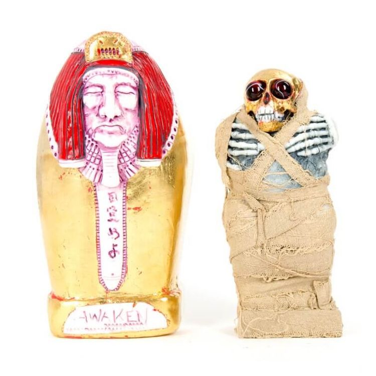 Plaseebo Mummy & Sarcophagus by PlaSeeBo (Bob Conge)