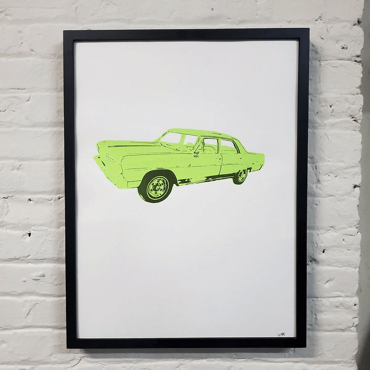 1964 Chevy Malibu/Plate of Shrimp