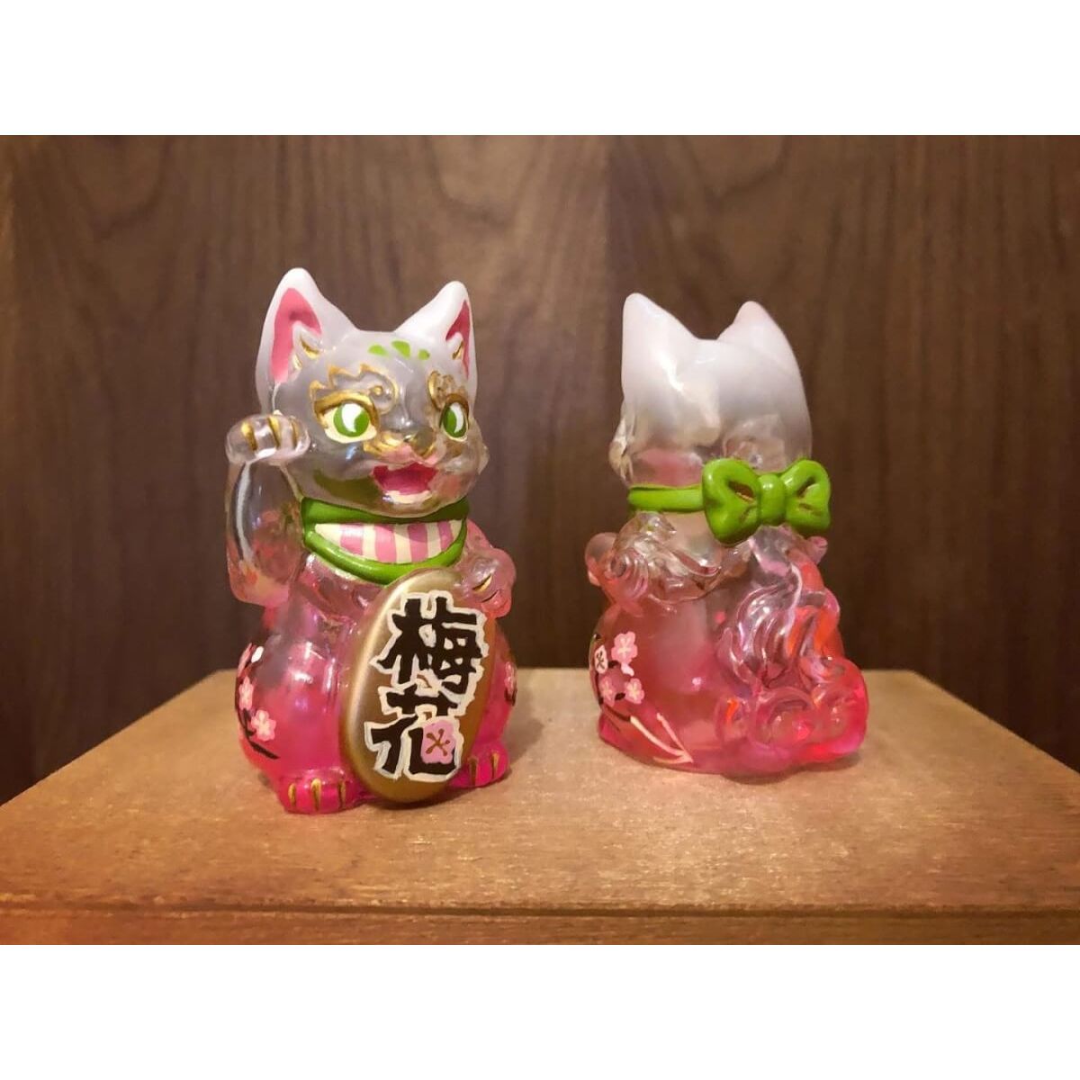 Plum Blossom Bake Lucky Cat