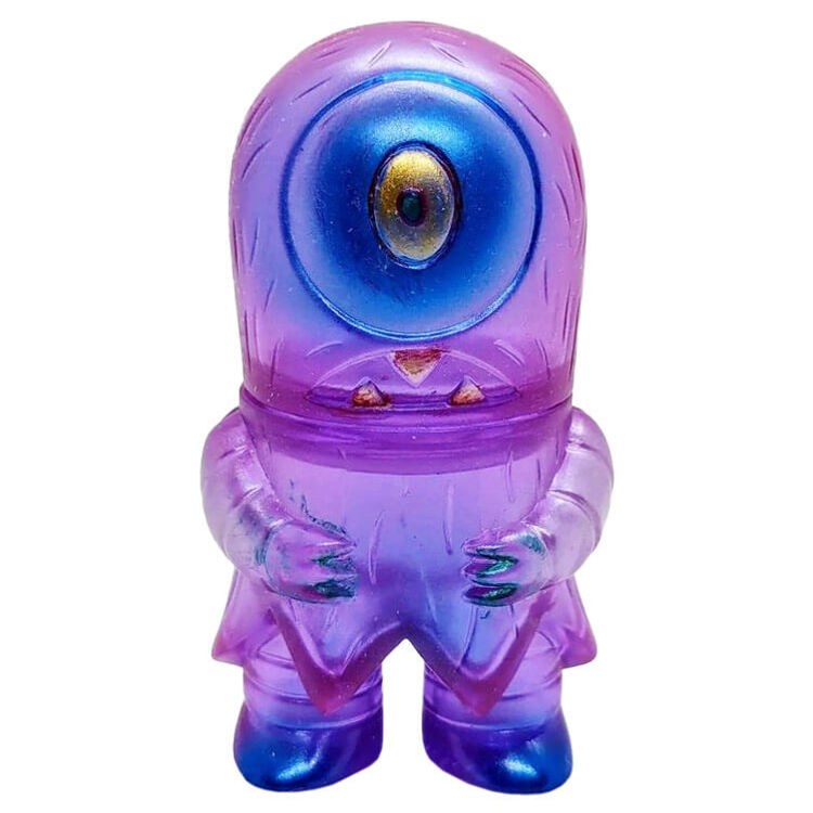 Pocket Helper Clear Purple by Tim Biskup