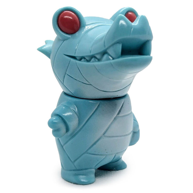 Pocket Mummy Gator Light Blue by Brian Flynn