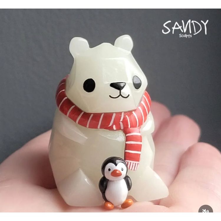 Polar Penguin by Sandy Sculpts