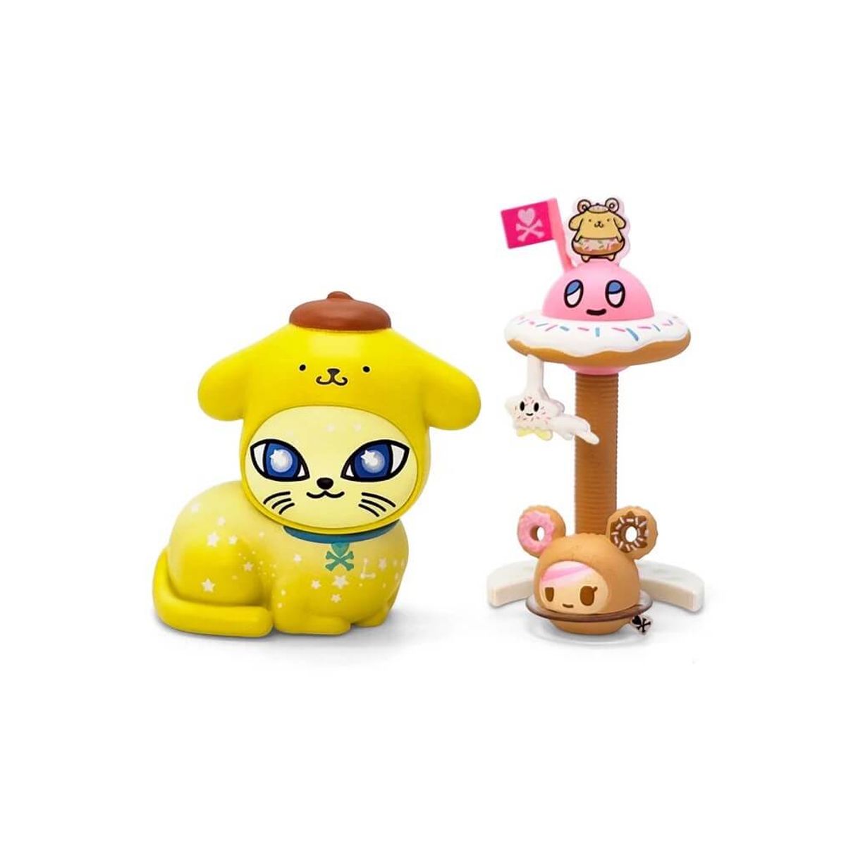 Pompompurin x Bright Star Kitty