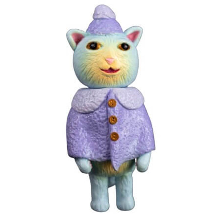Poncho Cat – Pastel Blue by Grumble Toy (Ainsley Sturko)