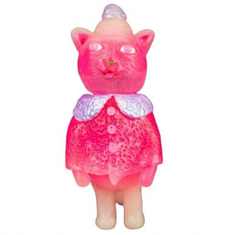 Poncho Cat – Pink and GID by Grumble Toy (Ainsley Sturko)