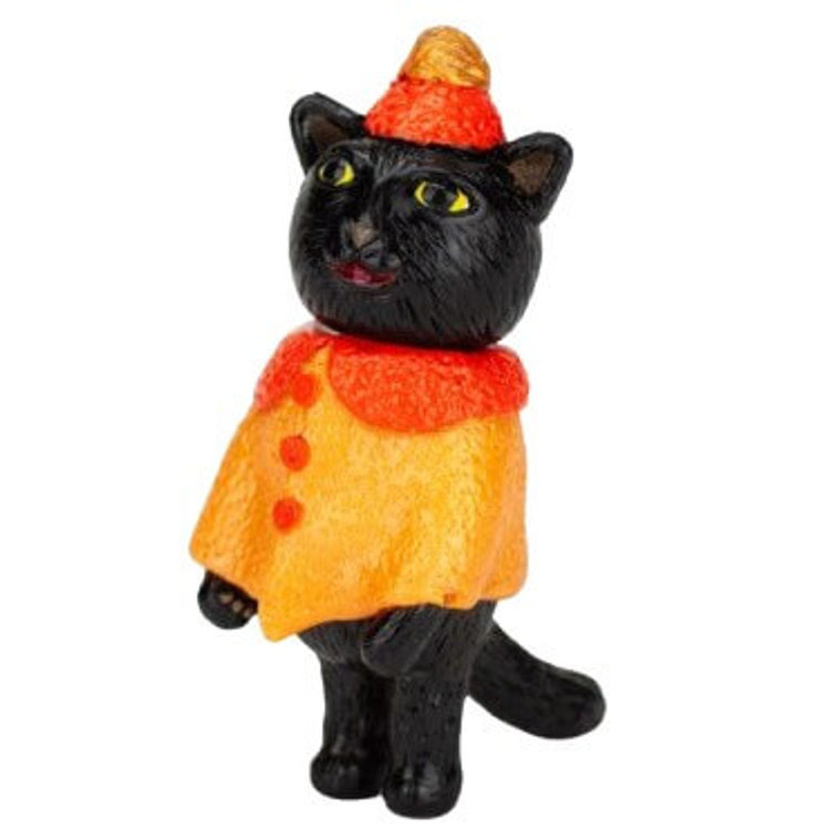 Poncho Cat – orange and black by Grumble Toy (Ainsley Sturko)