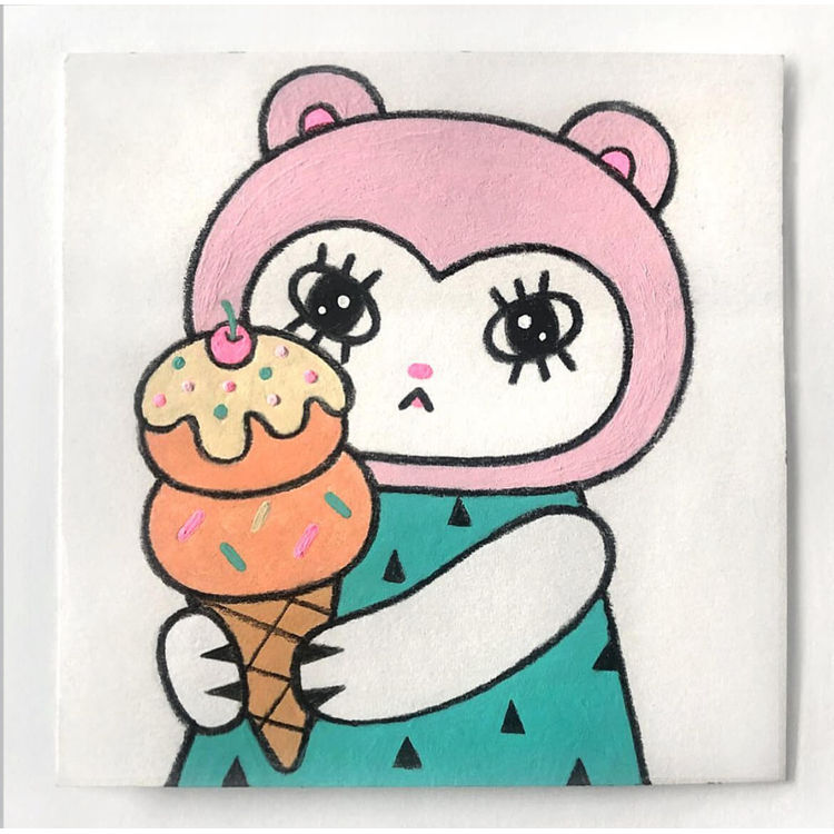 Post It Art by Andrea Kang