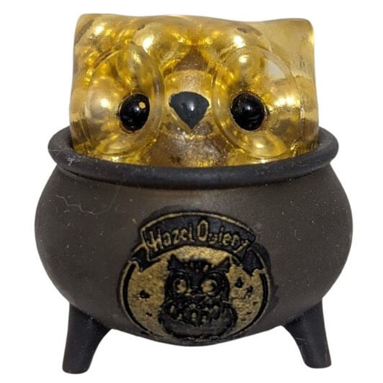 Pot of Gold Owl by Hazel Owlery
