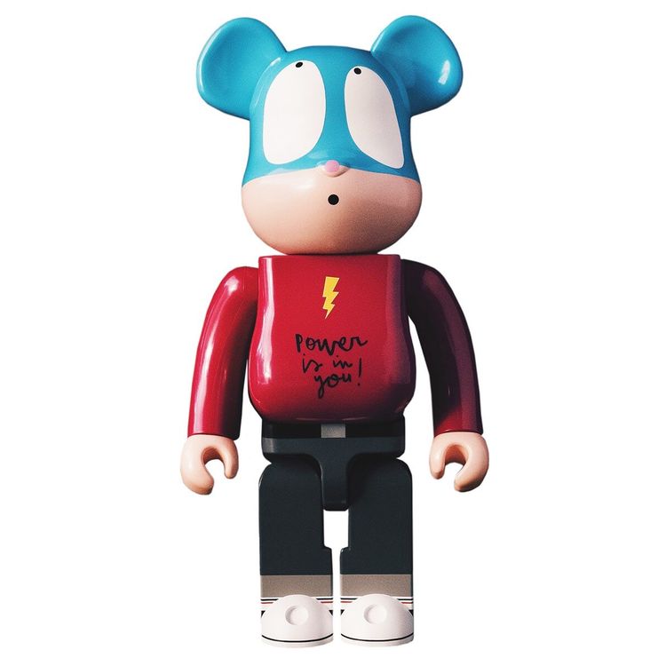 1000% Power Is In You Bearbrick by Edgar Plans