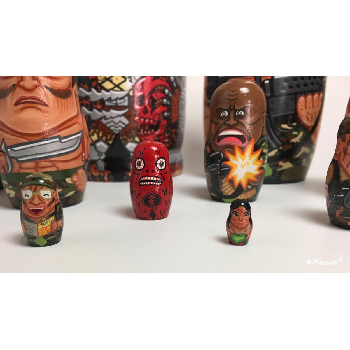 Predator Nesting Dolls