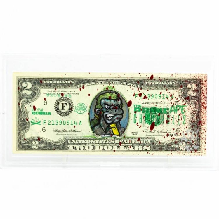 President Pedrogo Rymal’s Blood Money 1 by Playful Gorilla (Alex Rivera)