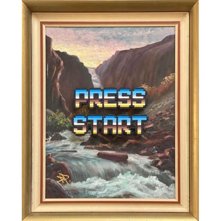 Press Start  River Wild by Pappas Pärlor