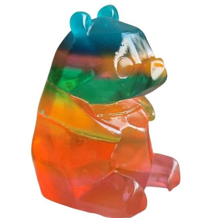 Pride Panda by Sandy Sculpts