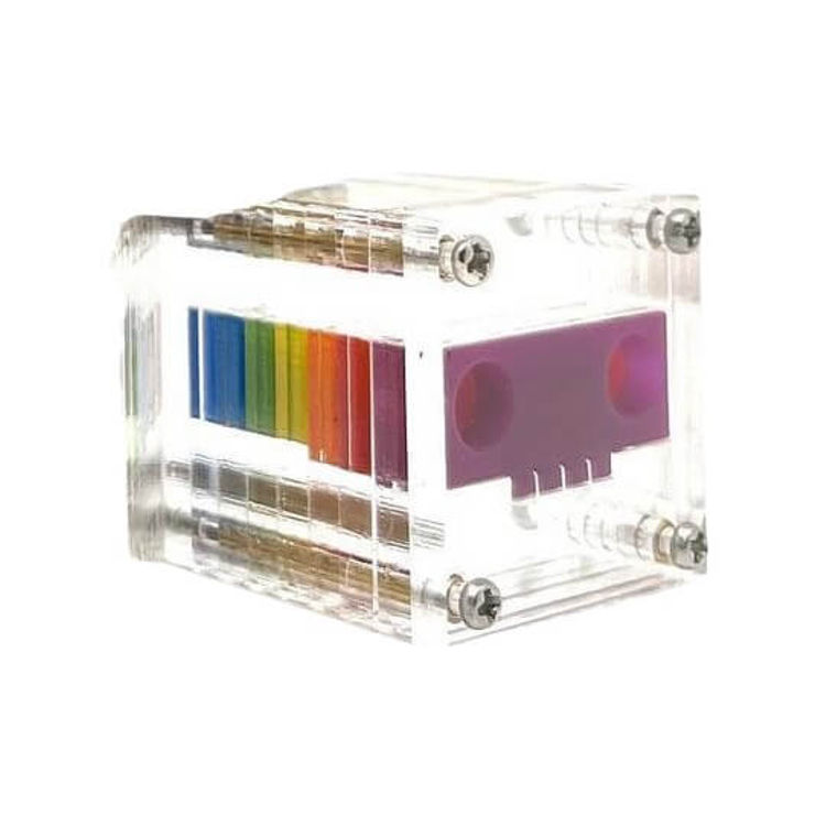 Pride Skelecube - Violet by Snackrabbit