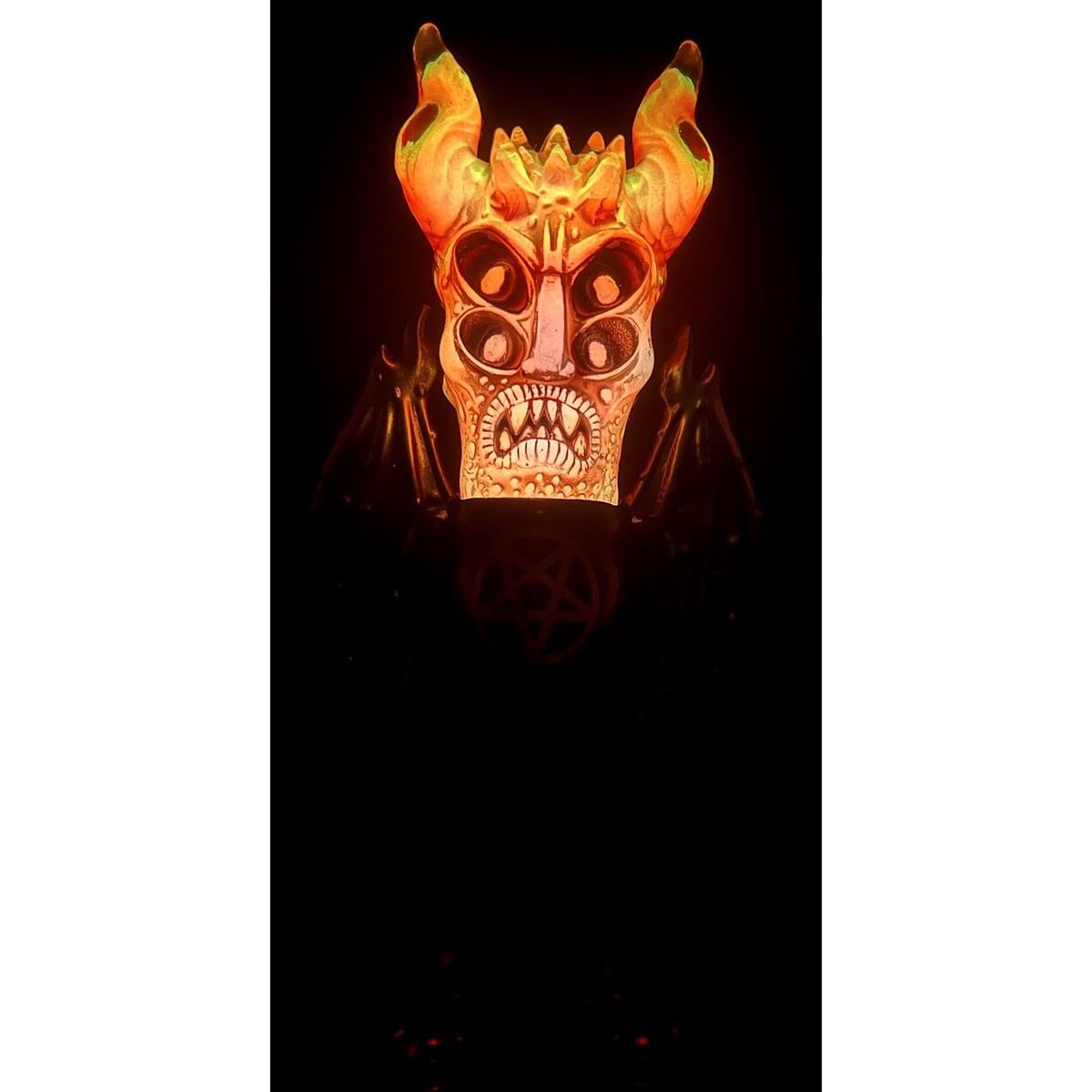 Prince of Darkness Pink Green GID