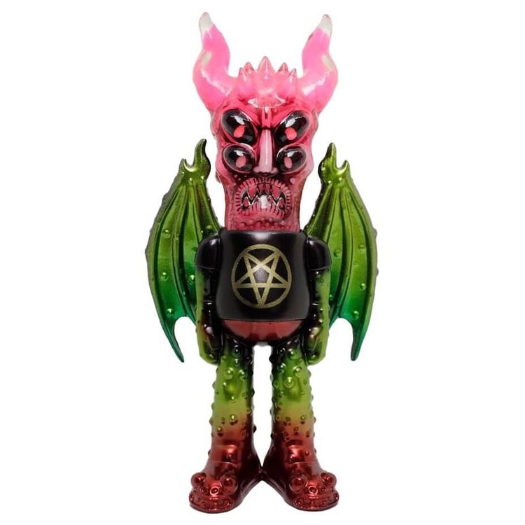Prince of Darkness Pink Green GID by Bendito Calabazo