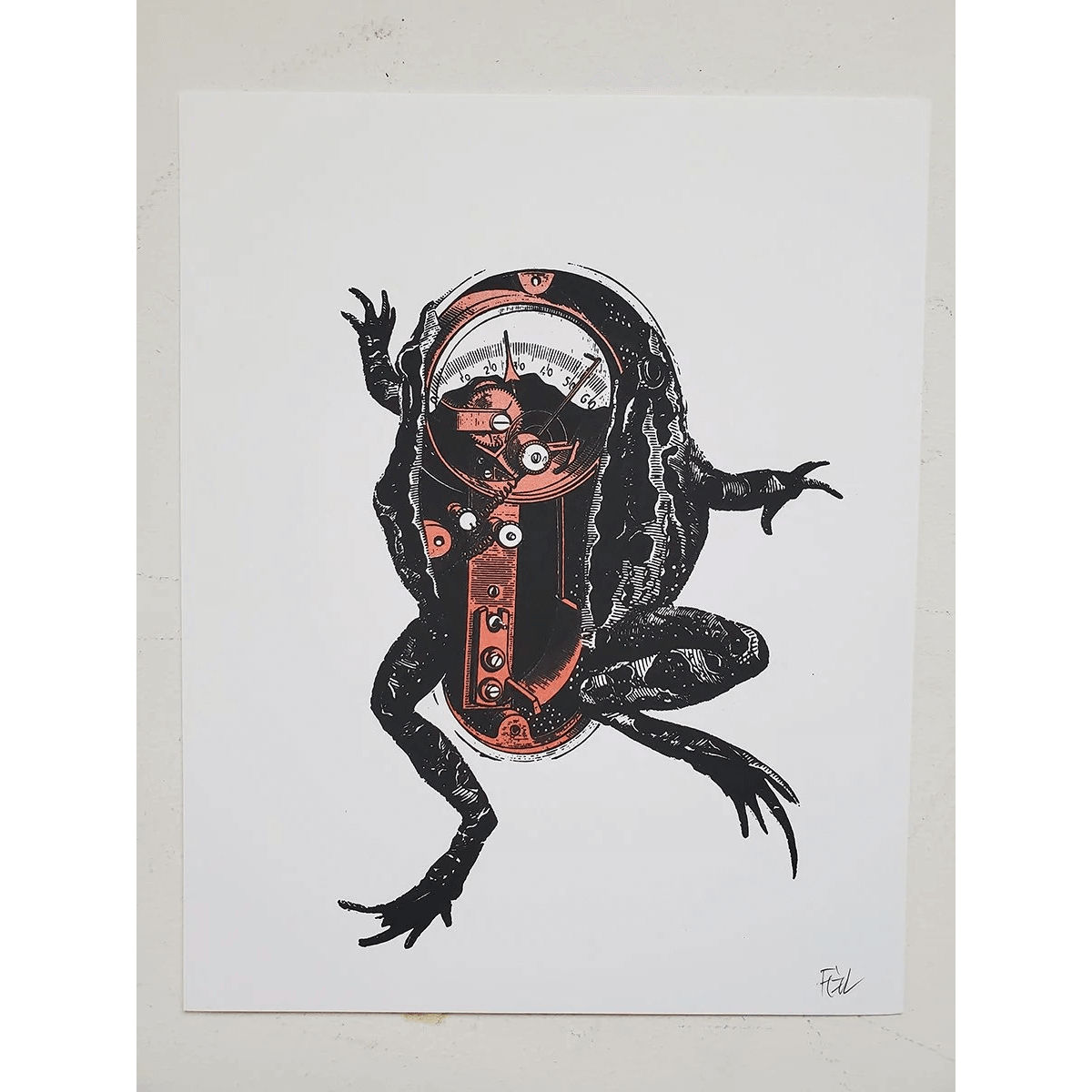 Proto-Frog 8x10 Print