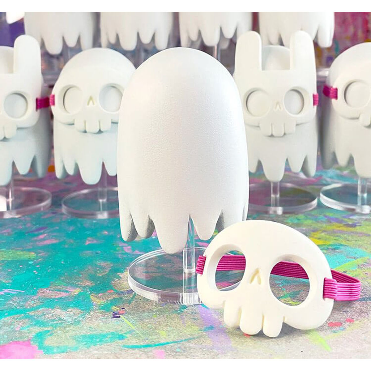 Psychochomp Blank Skully Mask