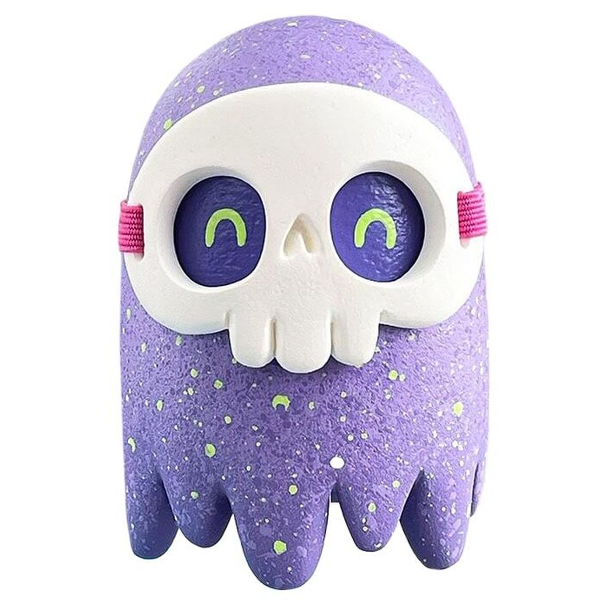 Psychochomp Purple & Green Smiley Eyes