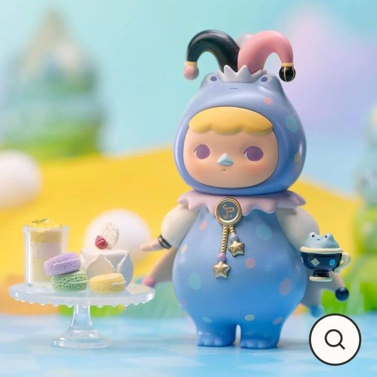 Blue Frog Baby by Pucky