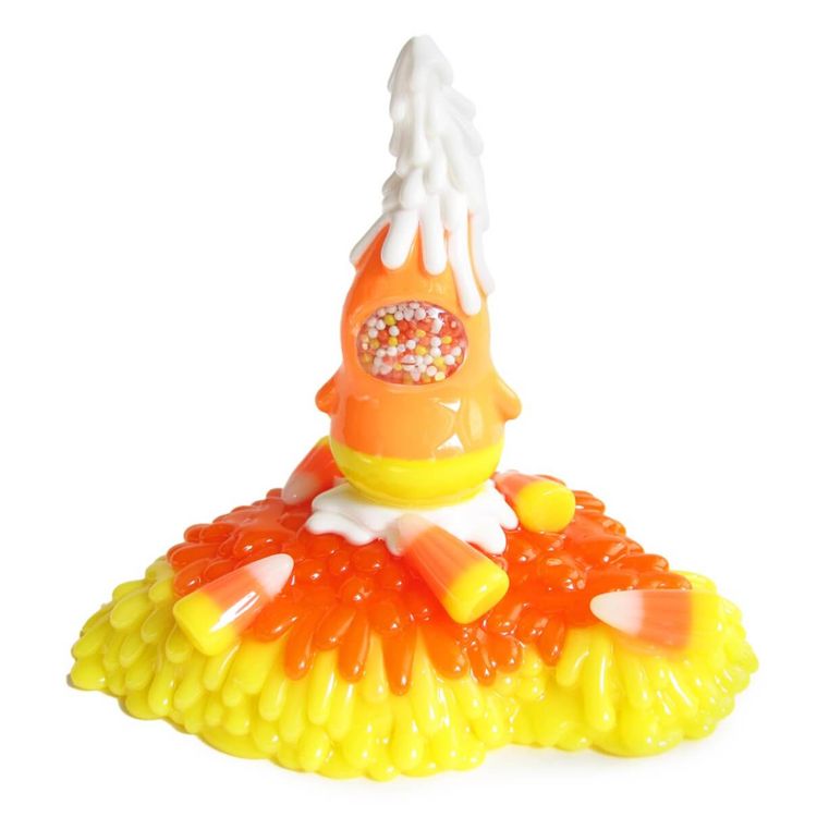Pucky Melted Candy Corn by Brigitte Coovert