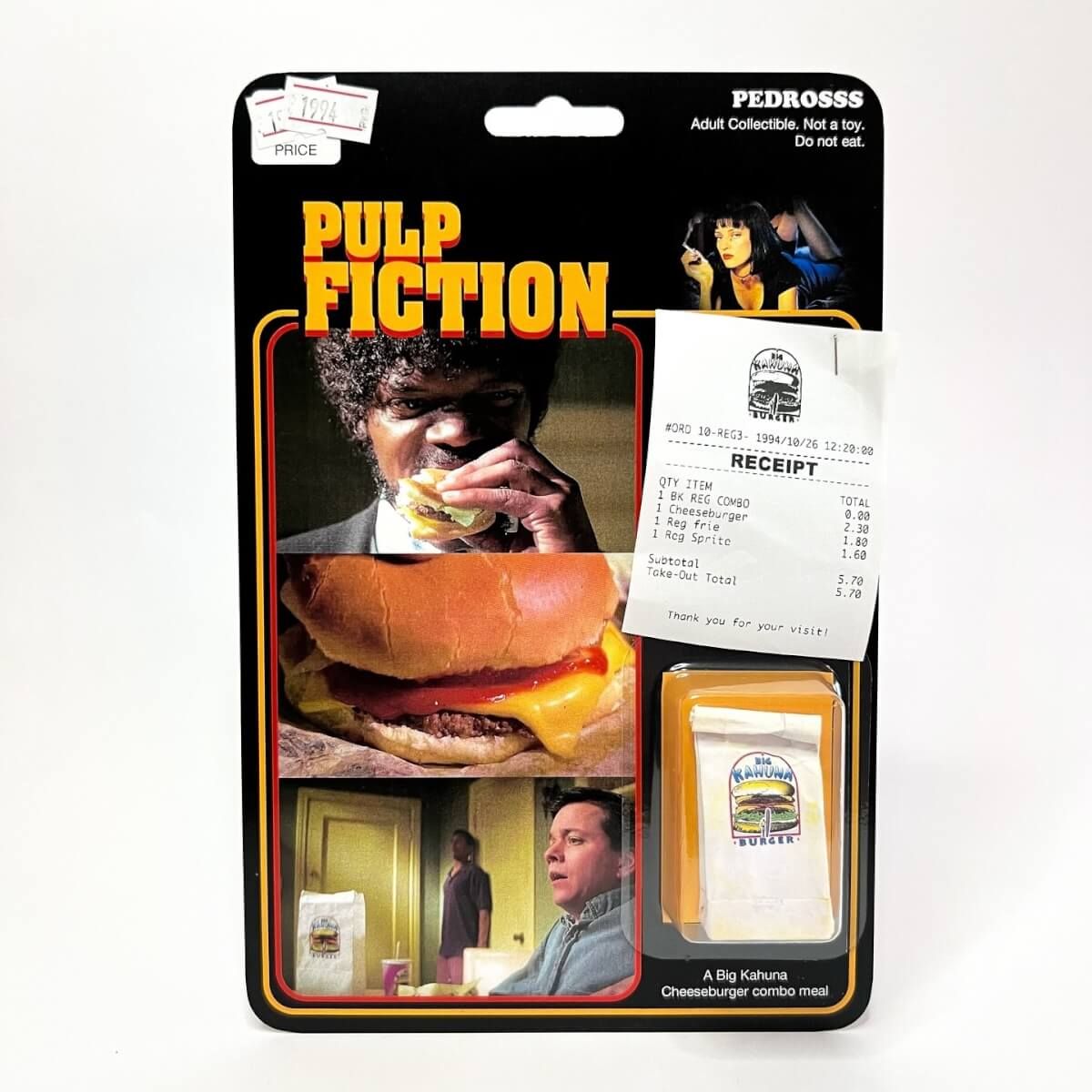 Pulp Fiction - Big Kahuna Cheeseburger Combo Meal