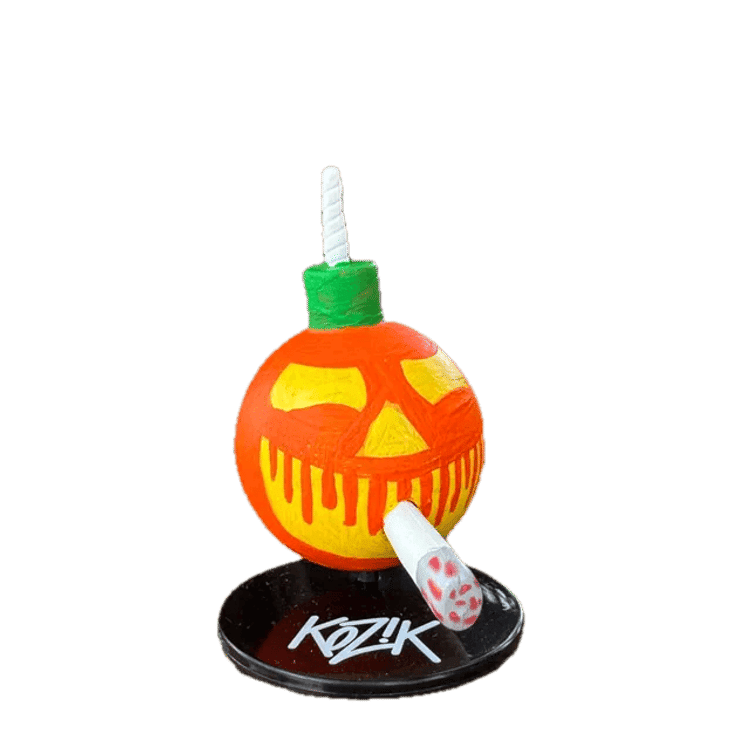 Pumpkin Bomb  by Inktuce