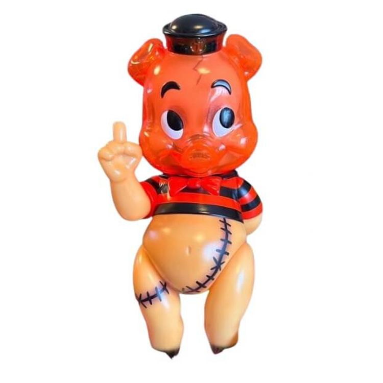 Pumpkin King Piggums by Frank Kozik