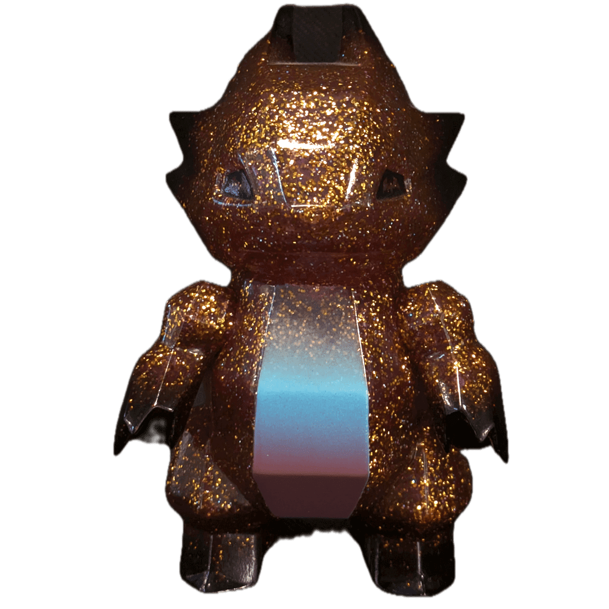 Gold Glitter/Blue/Purple