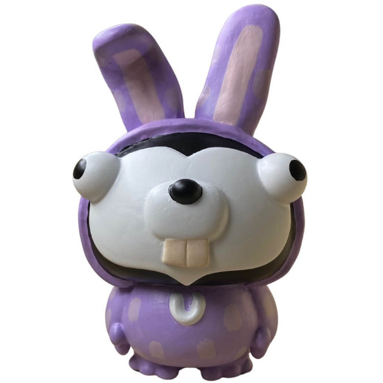 Purple Bunny Dudu by Drawdelow