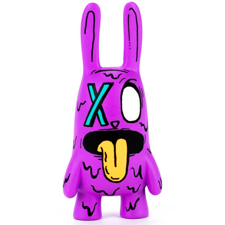 Purple Glow Fetch Bunny by Fetch for Donuts (Aleana Soto)