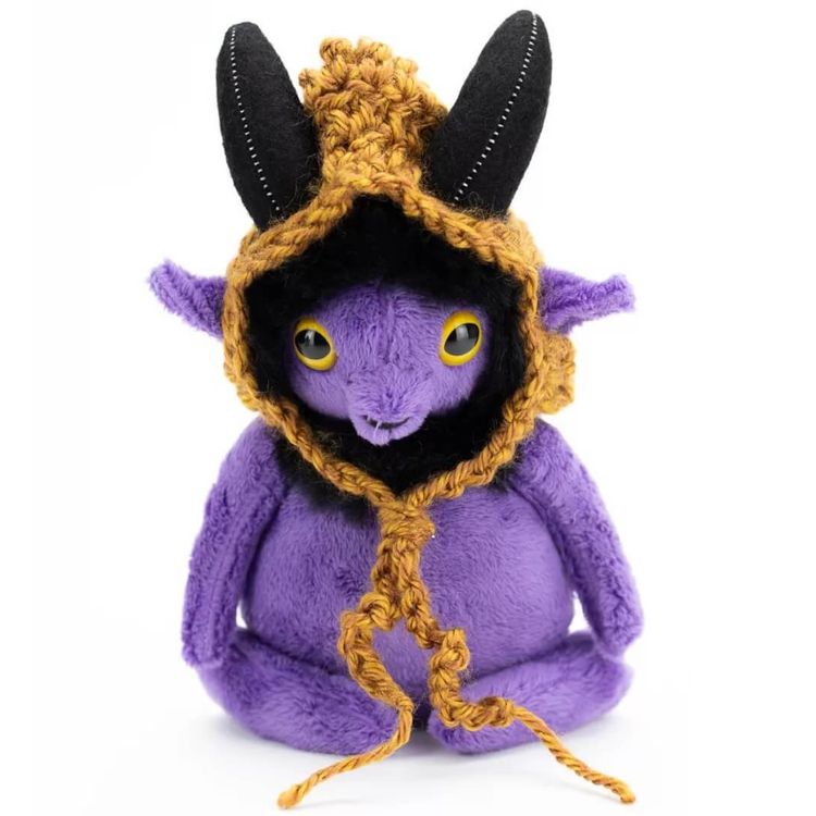 Purple Goat Familiar by Nightly Made (Megan Mahfoud)