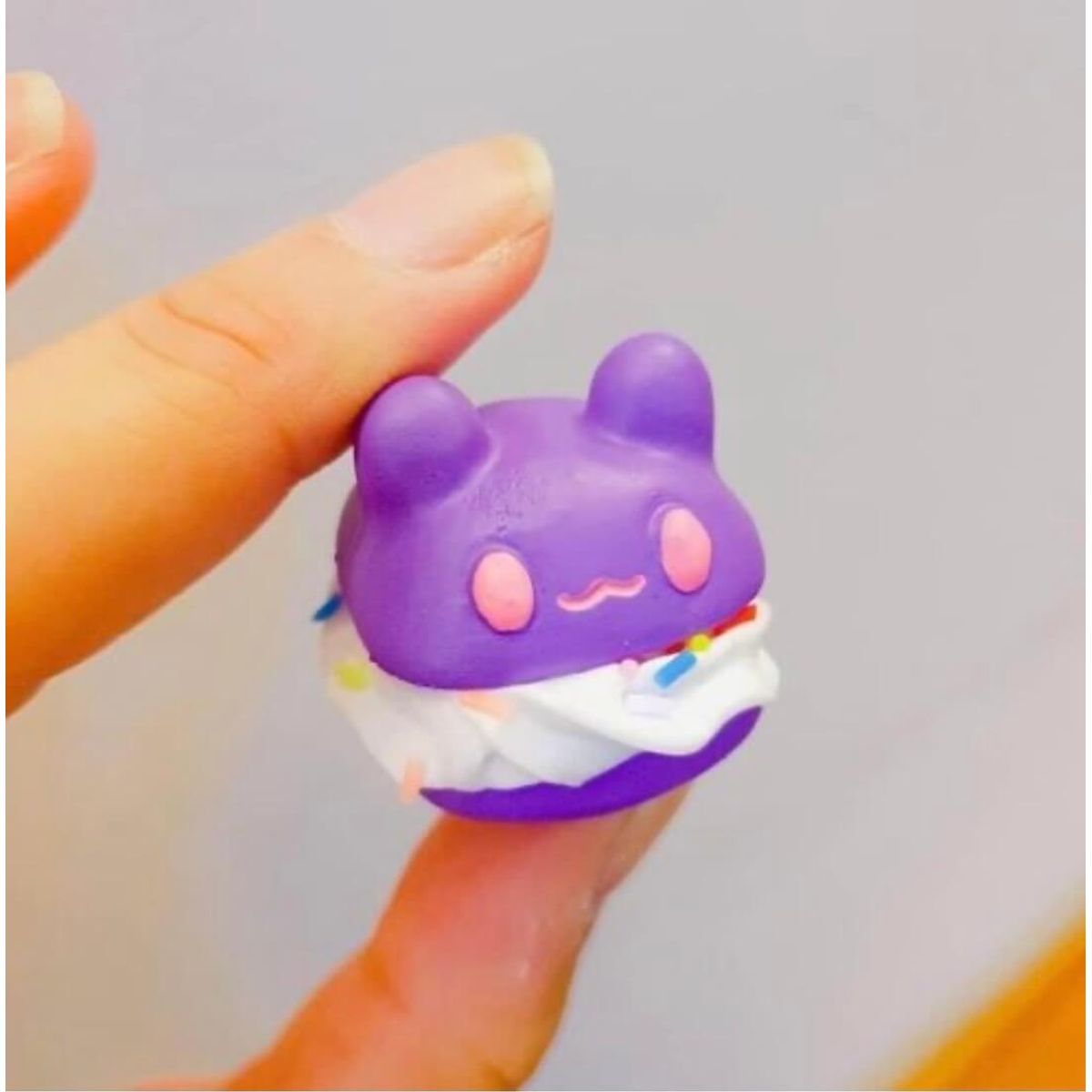 Purple Macaron Cat