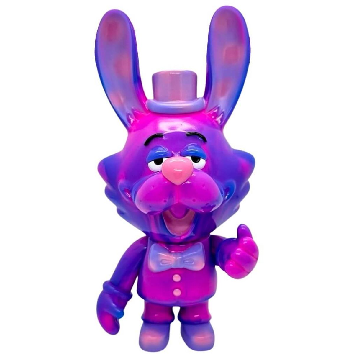 Purple Marble Swing Bunny