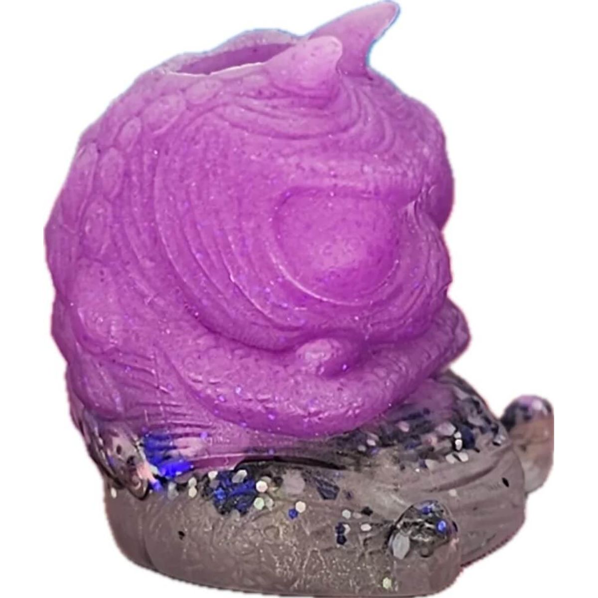 Purple People Eater Gus Lanyard Bead
