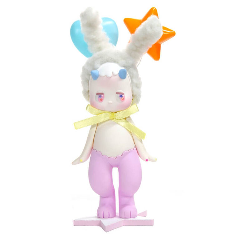 Purple Pink Jackalope by Seulgie