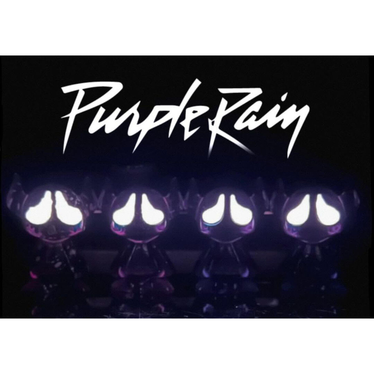 Purple Rain (Pink Tint with Splatter)