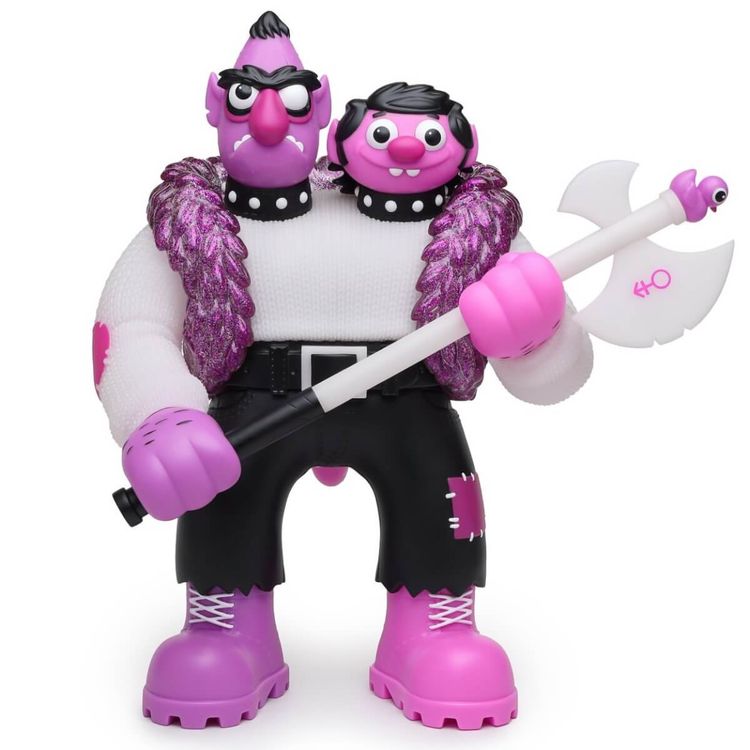 Purple Reign Bernie by Ralph Cosentino