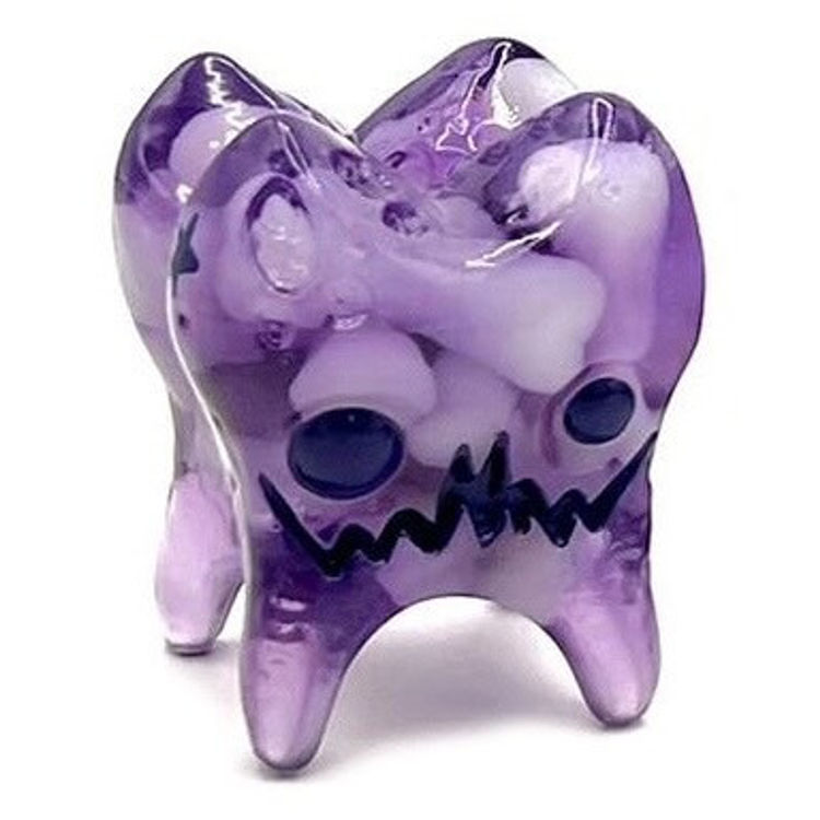 Purple Rotty Glow Bones by Ghost Fox Toys