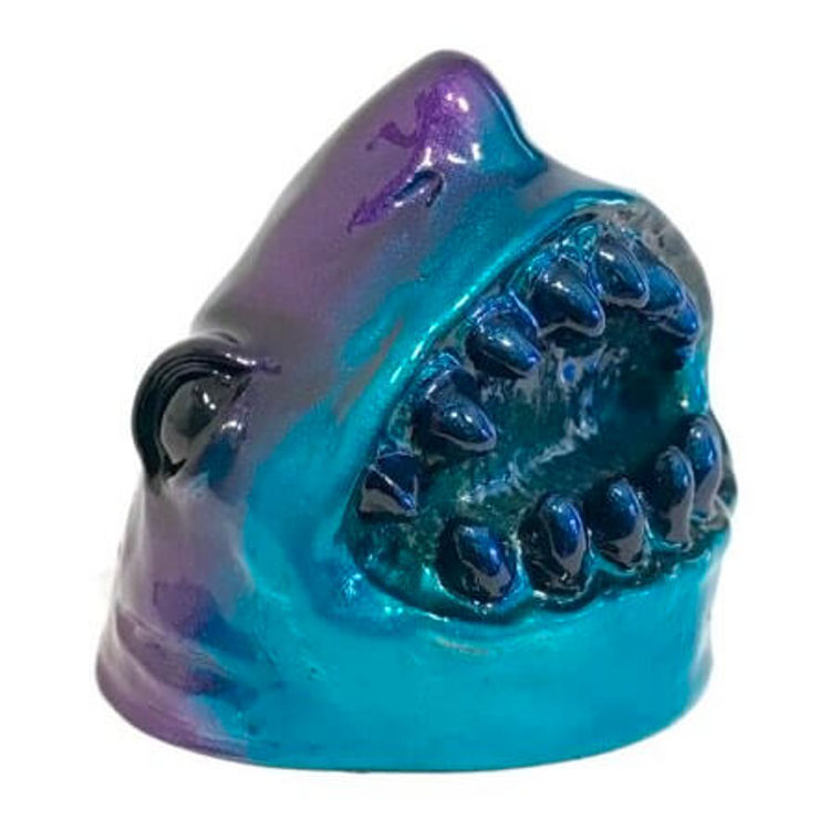 Purple Teal Galaxy Shark by Jay222