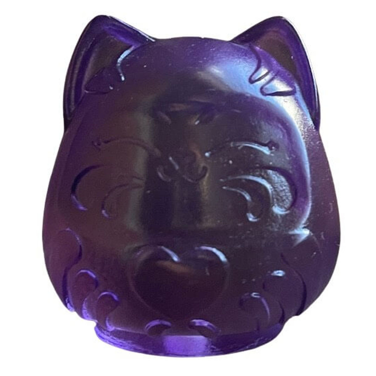 Purple Translucent Mini Daruma