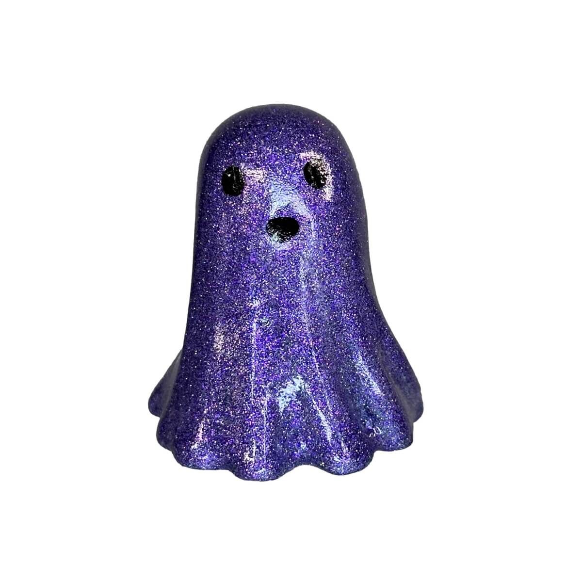 Purple glitter ghost
