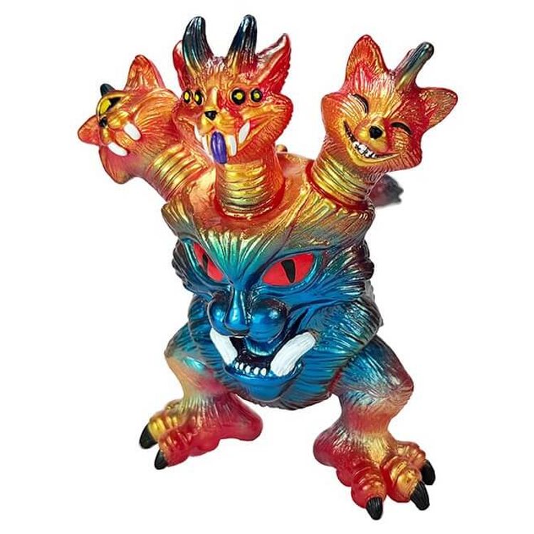 Purrberus Three Headed Cat by Mark Nagata
