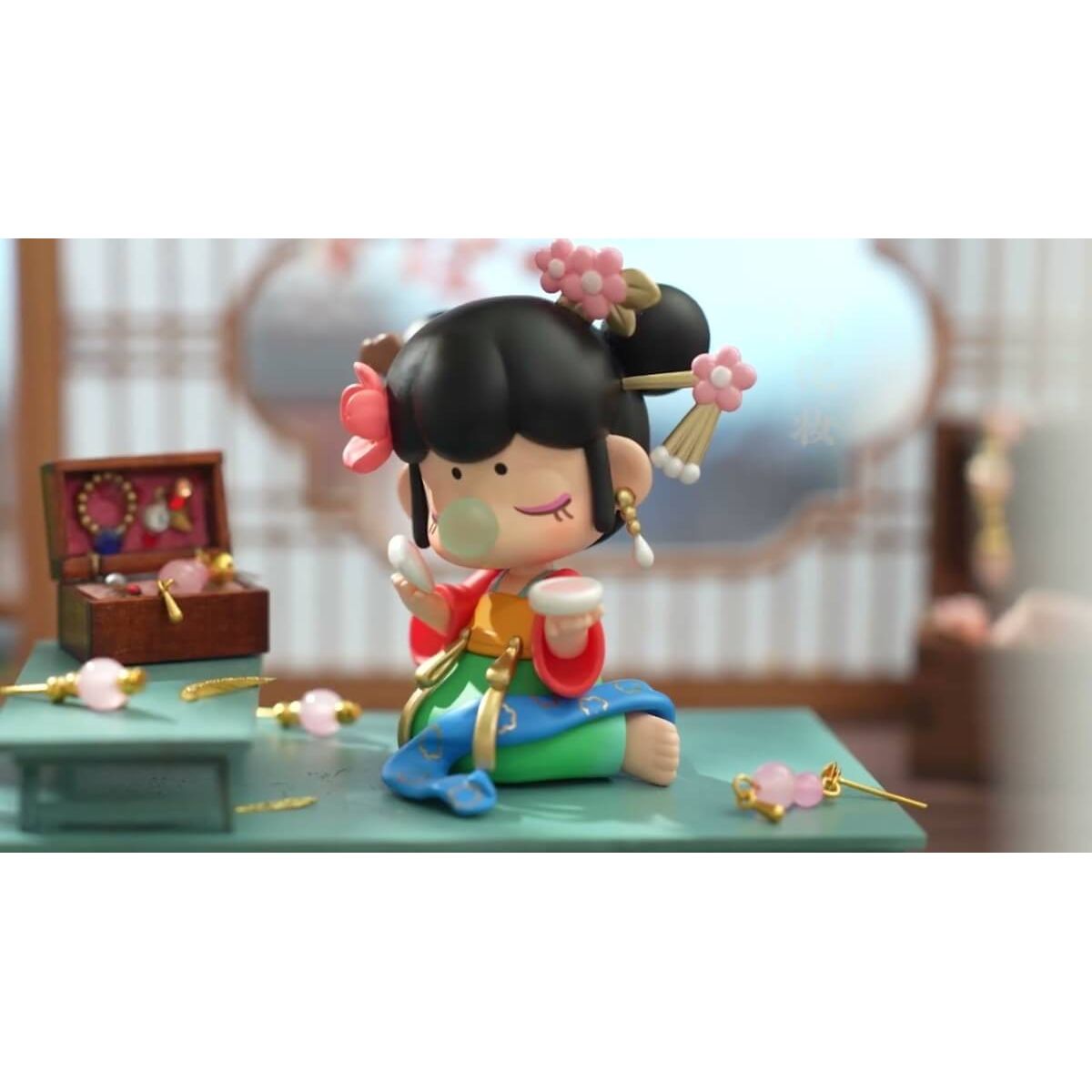 Nanci Putting on Make-up Secretly