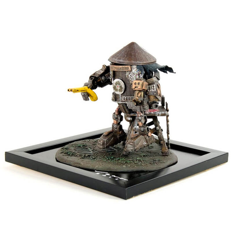 R.A.D.C.O.M. Ronbert the Water Tower & Robox Companion by JeAA (John Eugene Atendido Avila)