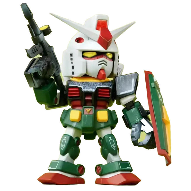 RX-78-2 Gundam Poster Color by Bandai