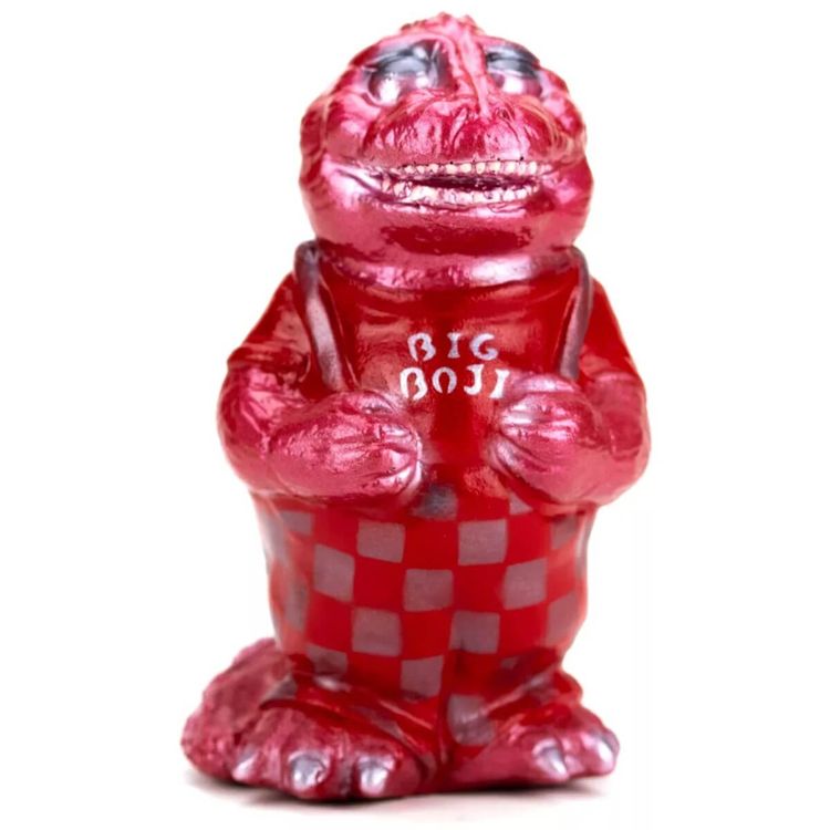 R – Big Boji (red monochrome one-off) by Michael Morse