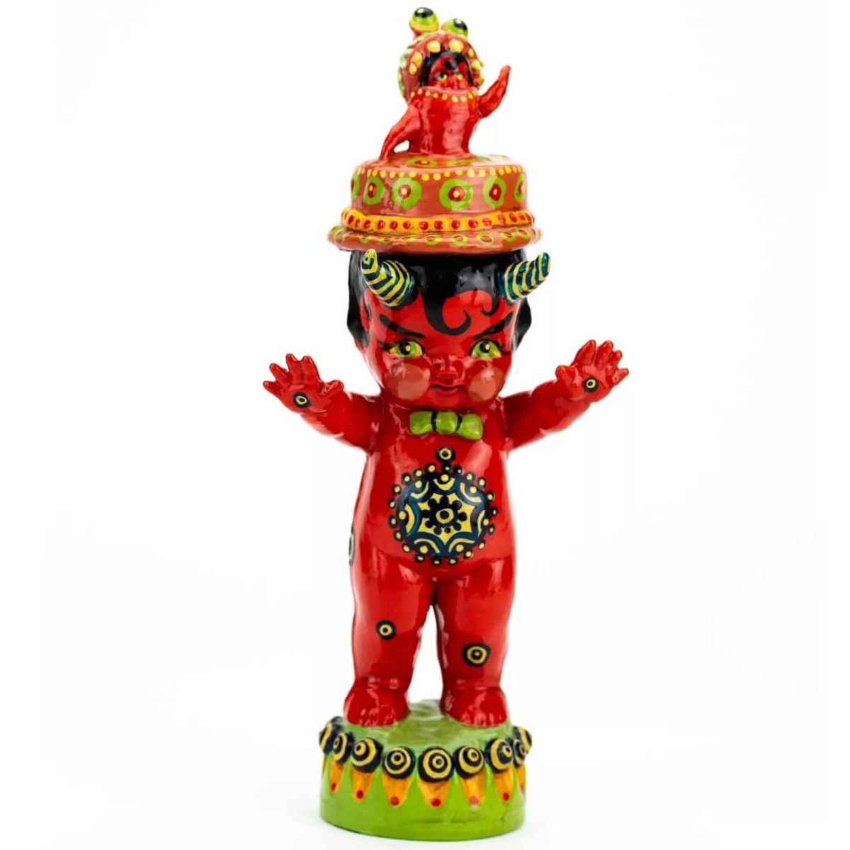 R – MONSTER BOATER HAT DEVIL