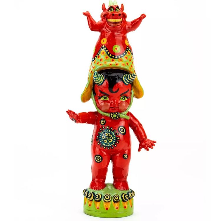 R – MONSTER BONNET DEVIL by Renée Tay