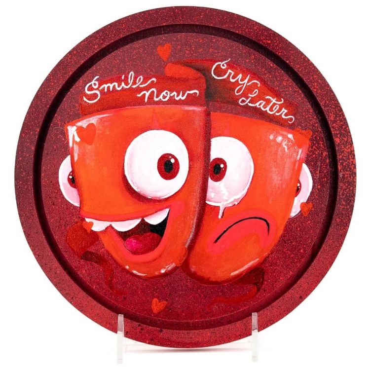 R - Smile now, Cry Later ( Eeep Mascaras ) by René Palomares II